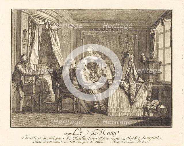 Le matin. Creators: Joseph de Longueil, Charles Eisen.