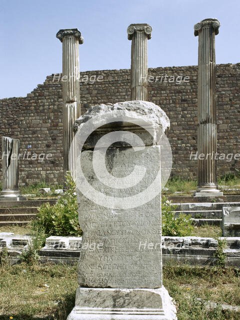 Pergamum, Aeolis Region, Turkey, 1999.  Creator: LTL.