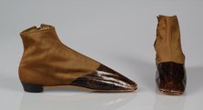 Boots, American, 1850-60. Creator: Unknown.