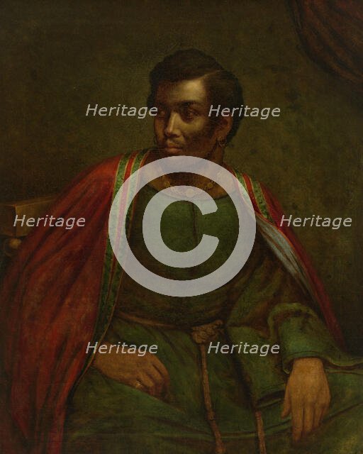 Ira Aldridge as Othello, c. 1830. Creator: Henry Perronet Briggs.