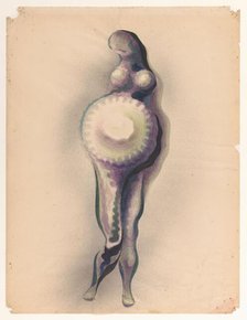 Pregnant woman, c.1920. Creator: Jacob Bendien.
