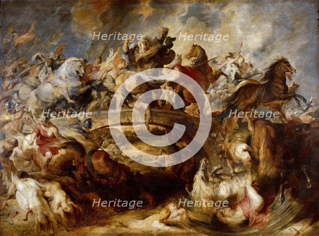 The Battle of the Amazons (Amazonomachia), 1617-1618. Creator: Rubens, Pieter Paul (1577-1640).