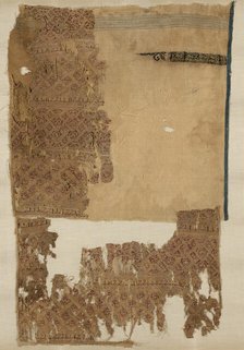 Fragment, Egypt, Late Fatimite (969-1171 A.D.)/ Ayyubid period (1171-1250), 11th/13th century. Creator: Unknown.