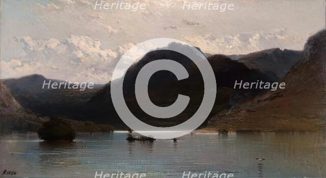 Loch Chon, Macgregor Country, 1878. Creator: James Cassie.