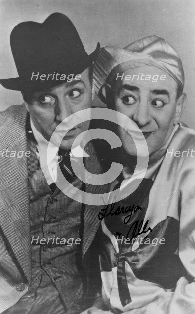 Flanagan and Allen, British singing and comedy double act, c1930s. Artist: Unknown