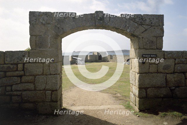Woolpack Battery, Garrison Walls, Hugh Town, St Mary's, Isles of Scilly, c2000s(?). Artist: Historic England Staff Photographer.