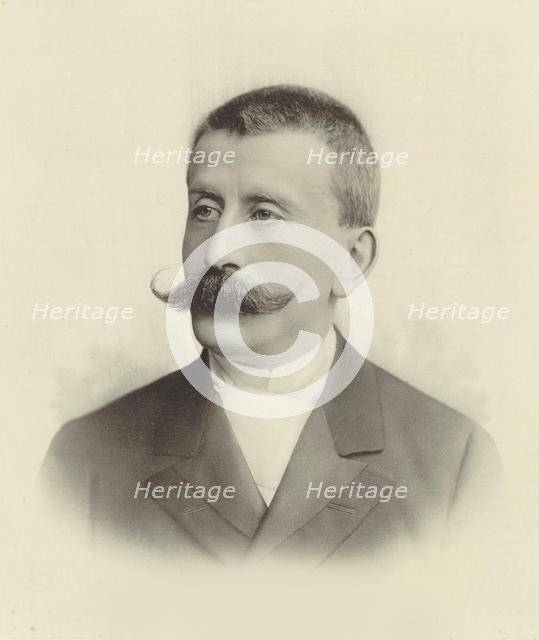 Portrait of pianist and composer Moritz Moszkowski (1854-1925). Creator: Anonymous.