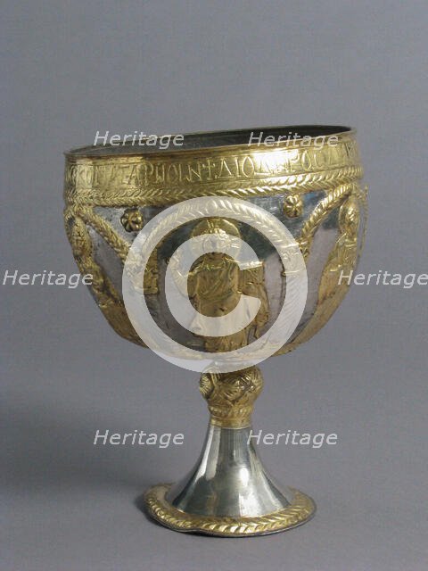 The Attarouthi Treasure - Chalice, Byzantine, 500-650. Creator: Unknown.