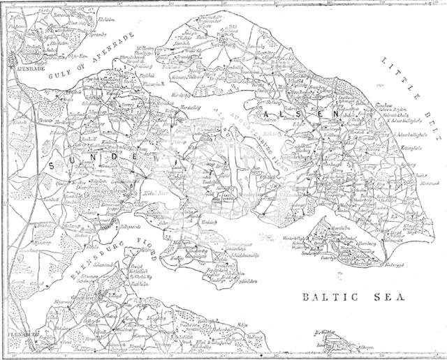 The seat of war in Denmark, 1864. Creator: Unknown.