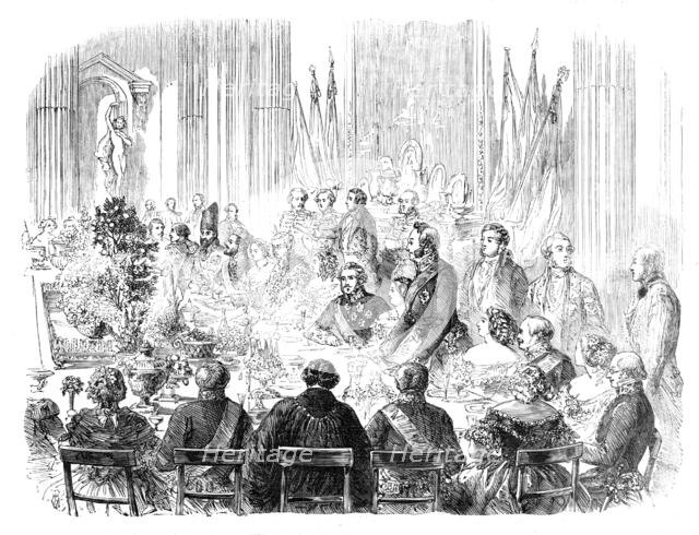 Banquet to Her Majesty's Ministers at the Mansion House, 1857. Creator: Unknown.