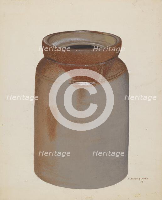 Churn, 1936. Creator: Jerome Hoxie.