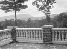 Residence of Mrs. Olgivie, Biltmore Forest, North Carolina, 1932 May. Creator: Arnold Genthe.