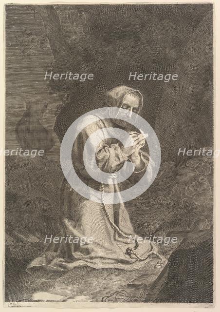 St. Francis of Assisi. Creator: Nicolas Bazin.