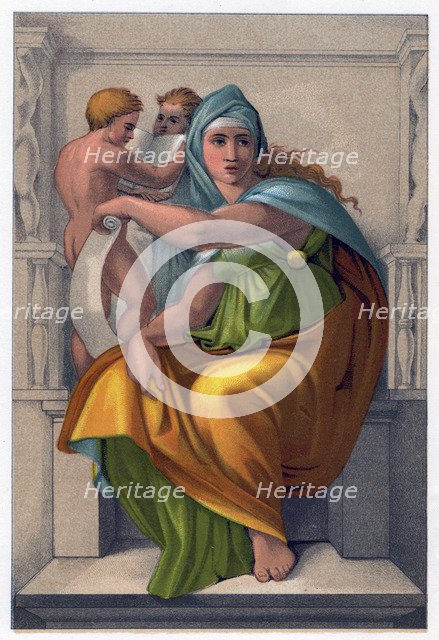 'The Sibyl of Delphi'. Artist: Unknown