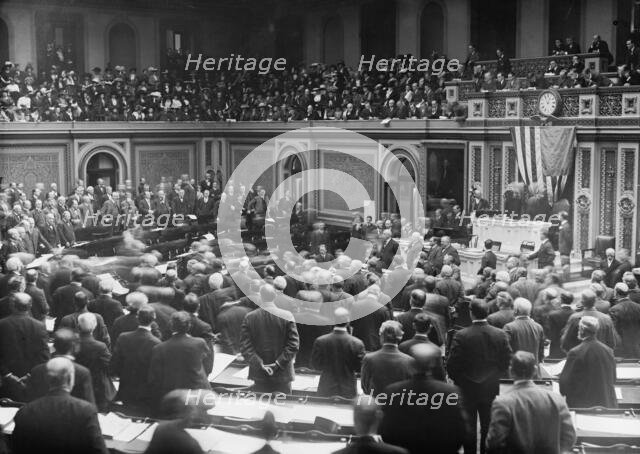 House of Representatives in Session, between c1910 and c1915. Creator: Bain News Service.