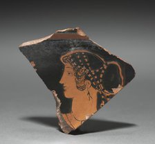 Krater Fragment, c. 460-450 BC. Creator: Nausicaa Painter (Greek), attributed to.