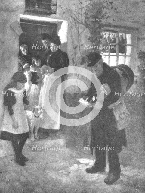 Pictures from the Royal Academy: The Letter -  Stanhope A. Forbes, A.R.A., 1898. Creator: Unknown.