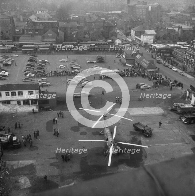 Coventry Cathedral, Priory Street, Coventry, 26/04/1962. Creator: John Laing plc.