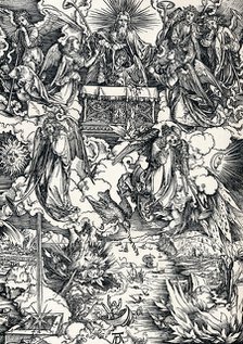 'The Seven Trumpets are Given to the Angels', 1498 (1906).  Artist: Albrecht Durer.