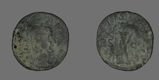 Sestertius (Coin) Portraying Emperor Gordianus, 238. Creator: Unknown.
