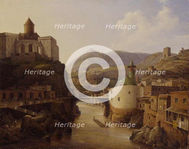 View of Tiflis, 1839. Artist: Chernetsov, Nikanor Grigoryevich (1805-1879)