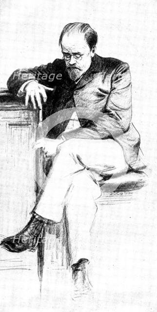 The Trial of M. Zola: M. Zola, 1898. Creator: Unknown.