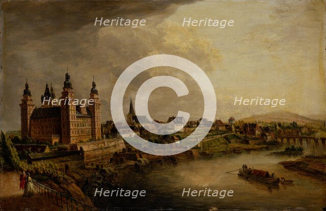 View of Aschaffenburg, 1786. Creator: Christian Georg Schutz.