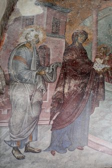 Madonna with Joseph, c. 1260-1270. Artist: Anonymous  