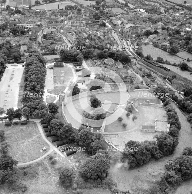 Pickering Castle, North Yorkshire, 1953. Artist: Aerofilms.