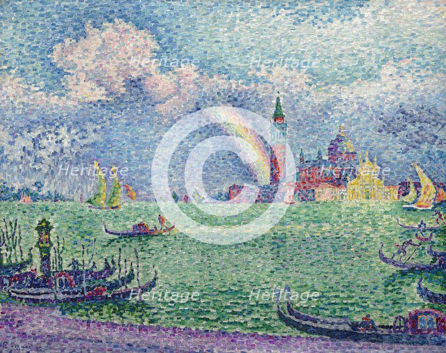 The Rainbow (Venice), 1905. Creator: Signac, Paul (1863-1935).