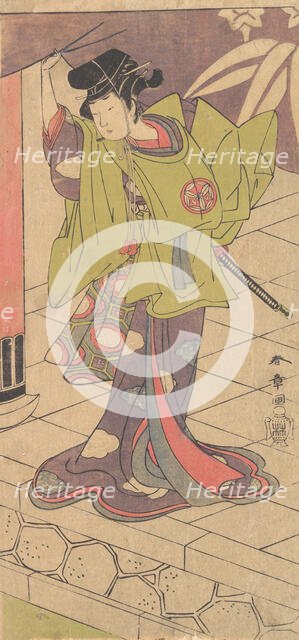 The 2nd Yamashita Kinsaku in the Role of Tsukisayo, 2nd month, 1770. Creator: Shunsho.