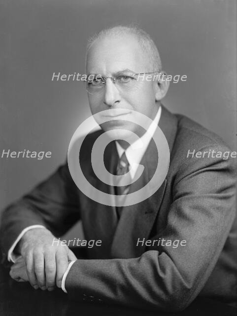 Linz, Bertram F. - Portrait, 1947. Creator: Harris & Ewing.