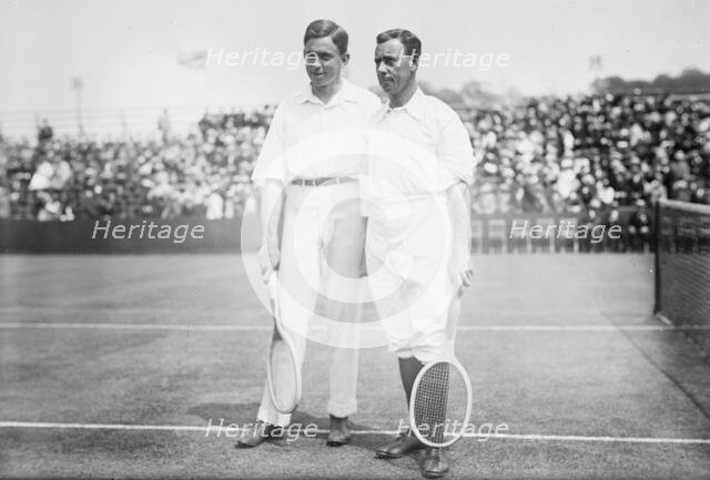 McLoughlin [and] Rice [tennis], 1913. Creator: Bain News Service.