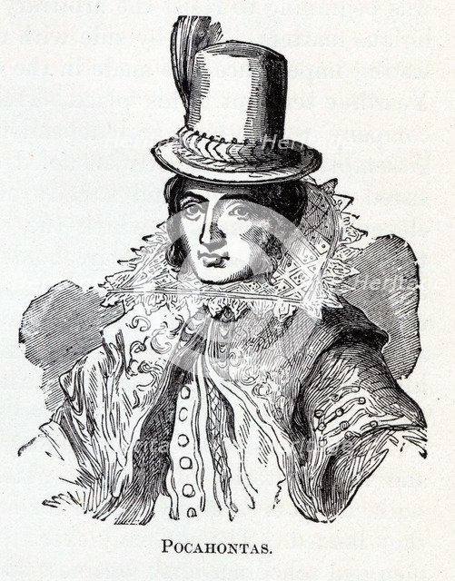 Pocahontas, 1882. Artist: Anonymous  