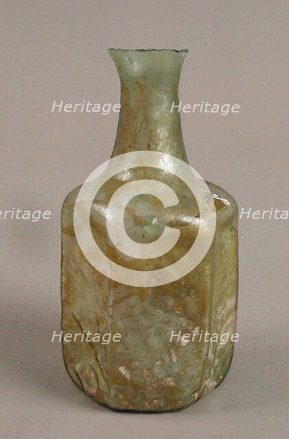 Flask, Byzantine, 4th-5th century. Creator: Unknown.