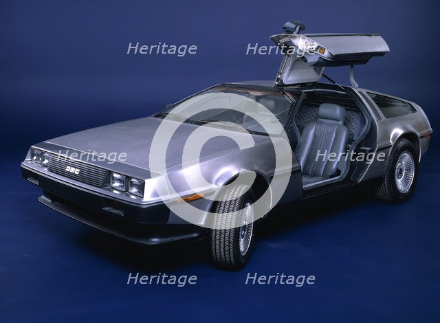 1982 Delorean. Artist: Unknown.