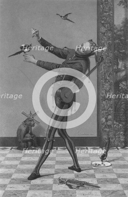 'The Jester', 1869. Creator: E Mohn.