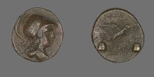 Coin Depicting the Goddess Athena, 133-48 BCE. Creator: Unknown.