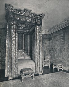 'The Venetian Ambassador's Rom at Knole. The Bedstead Made for James I, The Chair and Stools of the  Artist: Unknown.