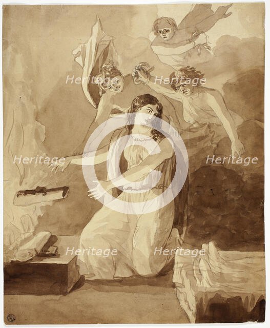 Althaea, 1821/22. Creator: Henry Pierce Bone.