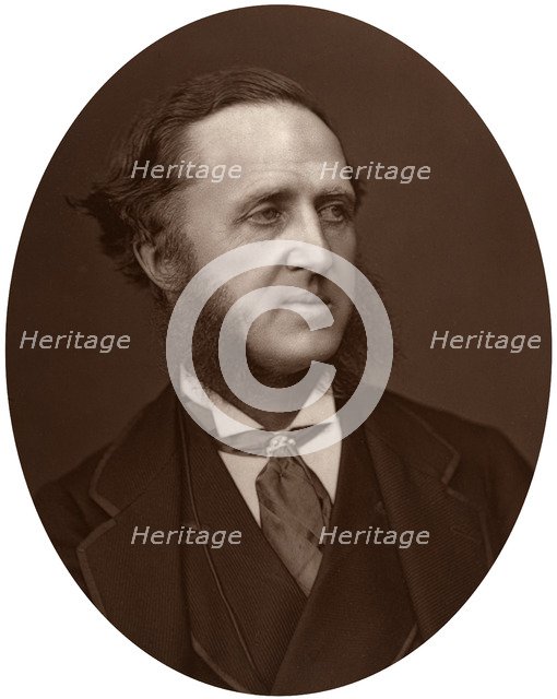 Viscount Sandon, MP, 1878.  Creator: Lock & Whitfield.