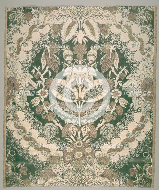 Textile Fragment, c. 1720-1750. Creator: Unknown.