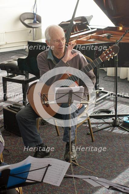 John Williams, Watermill Jazz Club, Dorking, Surrey, UK, 14 May 2019. Creator: Brian O'Connor.