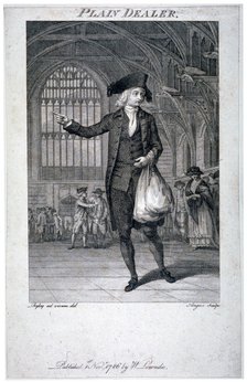 'Plain Dealer', 1786.                                      Artist: William Angus