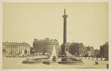 Trafalgar Square, 1850-1900. Creator: Unknown.
