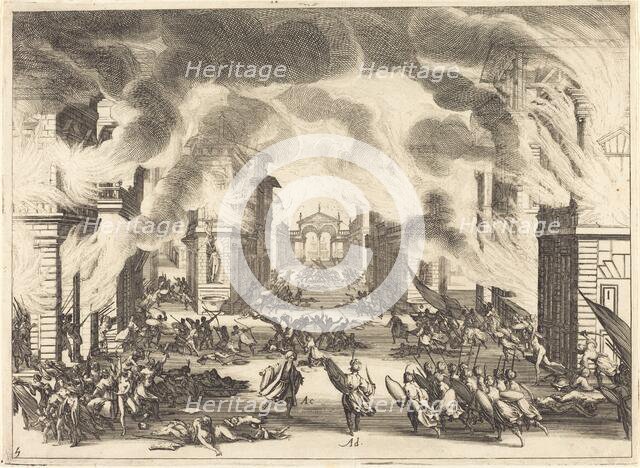 Solimano, Act V, 1620. Creator: Jacques Callot.