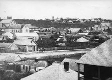 Elizabeth Street, Brisbane (Qld), 1863 before the 1864 fires. Creator: Unknown.
