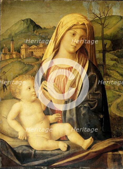 Virgin and Child, 1475-1525. Creator: Niccolò Rondinelli.