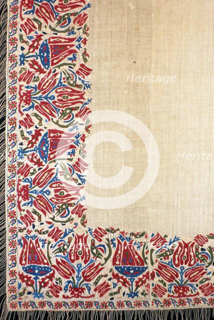 Bedcover, Greece, 17th century. Creator: Unknown.