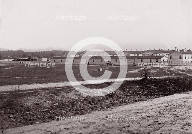Campbell Hospital near Washington, D.C., 1861-65. Creator: Unknown.